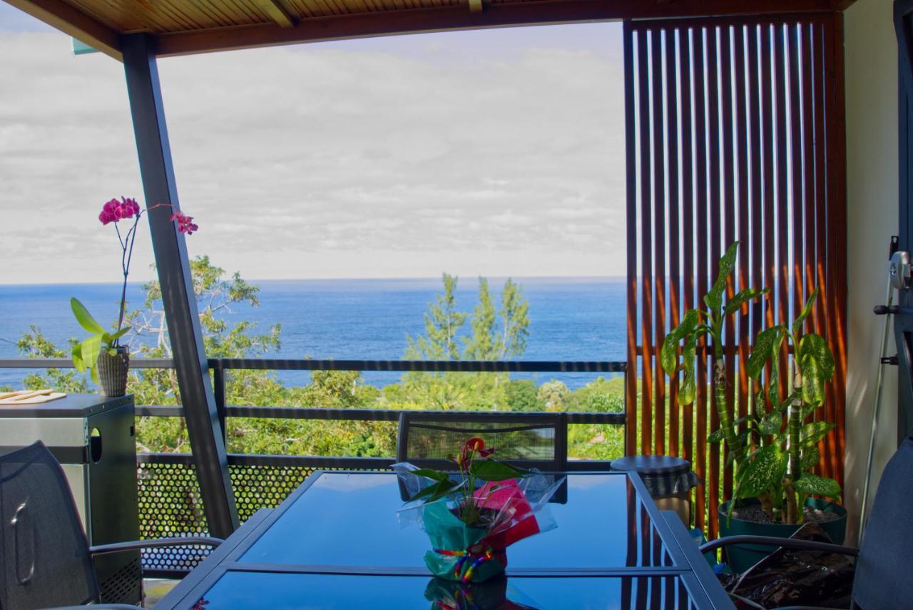 Ka Hema - Maison Entiere Avec Jacuzzi Et Vue Sur Mer Saint-Joseph Ngoại thất bức ảnh