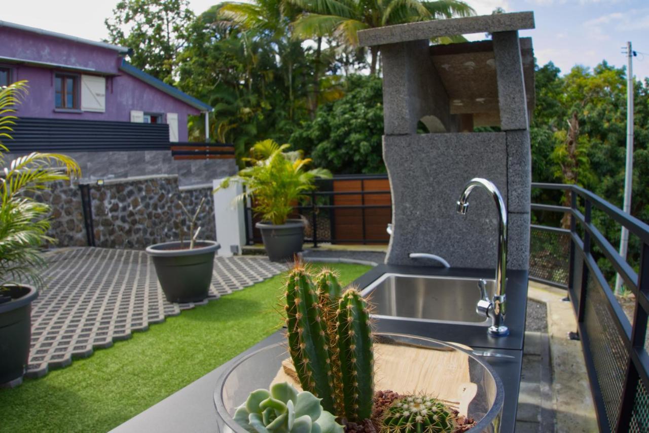 Ka Hema - Maison Entiere Avec Jacuzzi Et Vue Sur Mer Saint-Joseph Ngoại thất bức ảnh