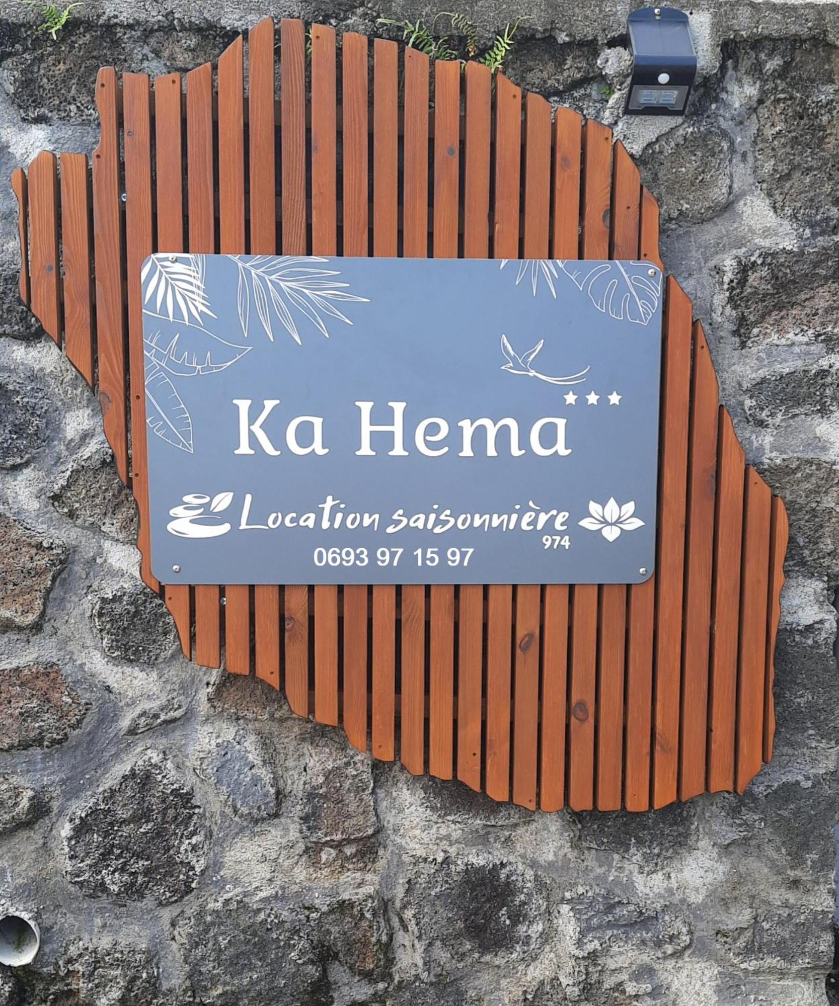 Ka Hema - Maison Entiere Avec Jacuzzi Et Vue Sur Mer Saint-Joseph Ngoại thất bức ảnh